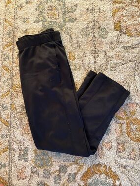 Nike Therma-Fit Men’s Fleece Sweatpants Black Straight Loose Size M